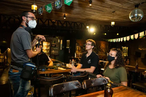 Bastidores de filmagem