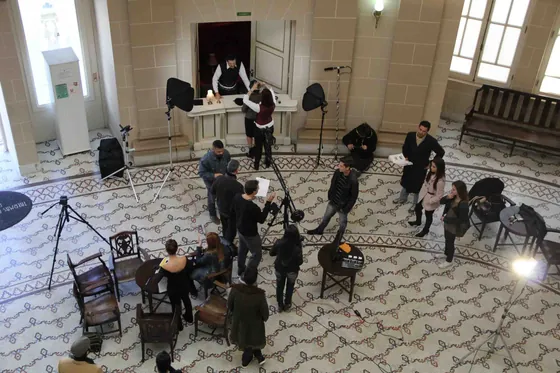 Bastidores de filmagem